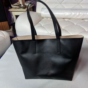 J.Crew classic structured pebbled leather tote